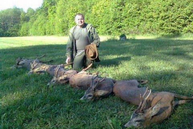  Poľovačky / Poľovačka na 4 srnce v Maďarsku - foto