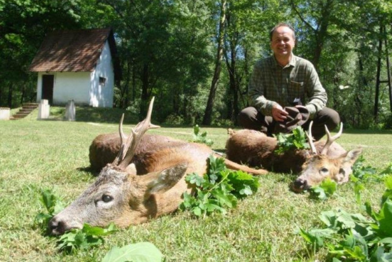  Poľovačky / Poľovačka na 4 srnce v Maďarsku - foto