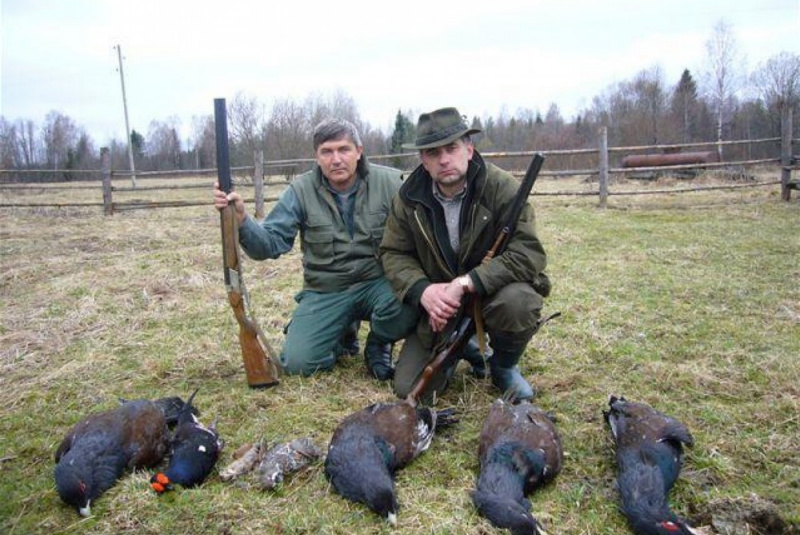  Poľovačky / Poľovačka na hlucháňa a tetrova v Rusku - foto