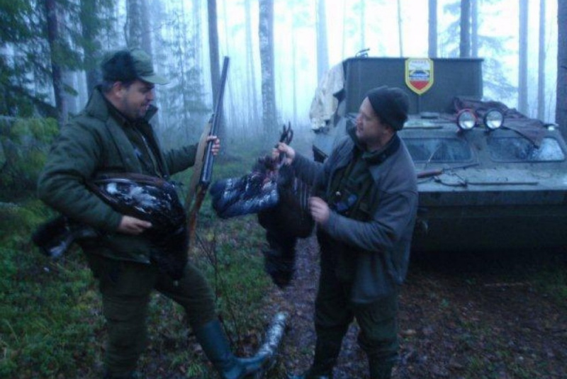  Poľovačky / Poľovačka na hlucháňa a tetrova v Rusku - foto