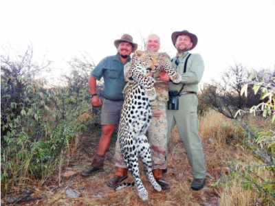 Poľovačka v Namíbii